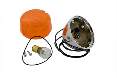 Chris Products Chrome Turn Signal Assembly Front Right or Left - 33-1216