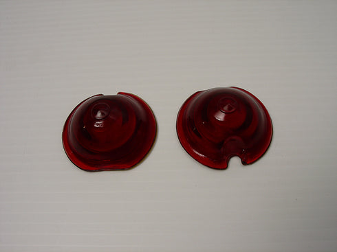 Wyatt Gatling Replica Marker Lamp Lens Glass Bullet Style Red - 33-1224