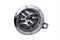 Wyatt Gatling Round Horn 12 Volt Chrome 4 inch - 33-1229