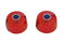 Chris Products Turn Signal Lens Set Red with Blue Dot - 33-1236