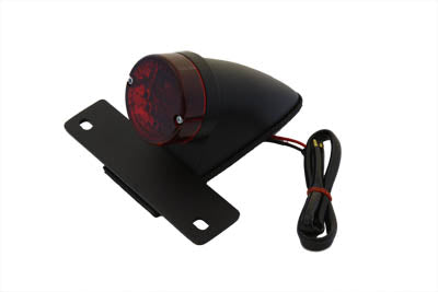 Wyatt Gatling Black Sparto Sport Tail Lamp with Red Lens - 33-1290