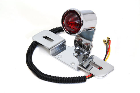 Wyatt Gatling Chrome Round Tail Lamp - 33-1325