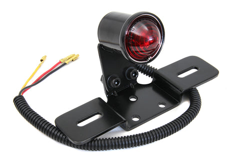 Wyatt Gatling Black Round Tail Lamp - 33-1326