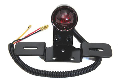 Wyatt Gatling Black Round Tail Lamp - 33-1326