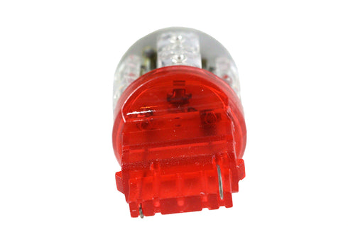 Wyatt Gatling Super Flux LED Wedge Style Bulb Red - 33-1387