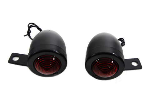 Wyatt Gatling Black Replica Red Bullet Marker Lamp Set - 33-1412