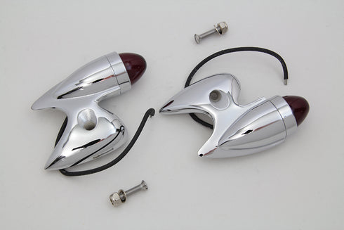 V-Twin Gunner Style Marker Lamp Set - 33-1429