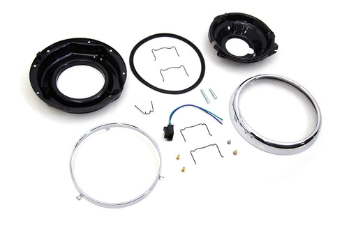 Wyatt Gatling 7 inch Headlamp Housing Assembly - 33-1458