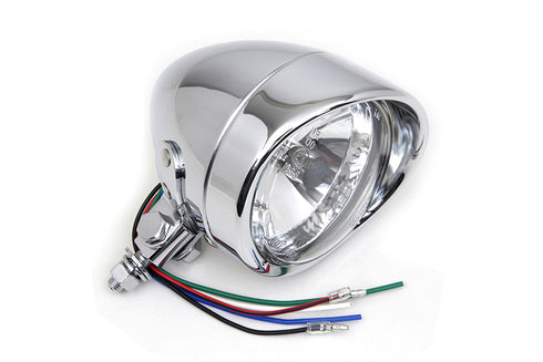 Wyatt Gatling 4 inch Round Headlamp 12 Volt - 33-1466