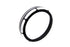 Wyatt Gatling 7 inch Black Anodize Burst Headlamp Trim Ring - 33-1479