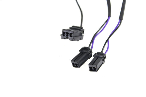 Wyatt Gatling Black Bullet Rear Turn Signal Bar and License Plate - 33-1481