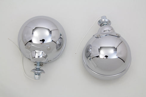 Wyatt Gatling Chrome FL Spotlamp Set - 33-1513