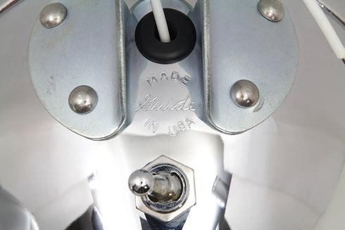 Wyatt Gatling Replica Chrome Guide Spotlamp Set 6 Volt - 33-1520