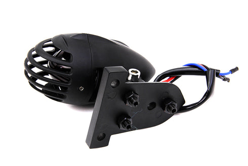 Wyatt Gatling Black Rocket Style Tail Lamp - 33-1534