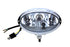 Wyatt Gatling Chrome Oval Style Headlamp - 33-1541