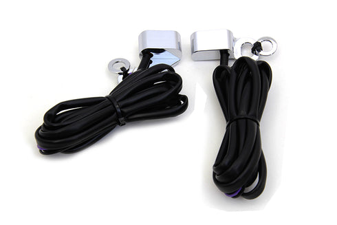 Wyatt Gatling Chrome LED Turn Signal Set - 33-1562