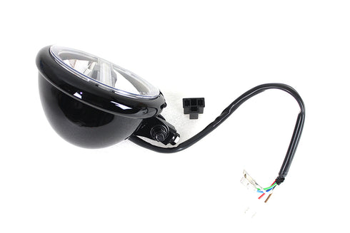 Wyatt Gatling 5-3/4 inch Bates Style LED Headlamp Black - 33-1593