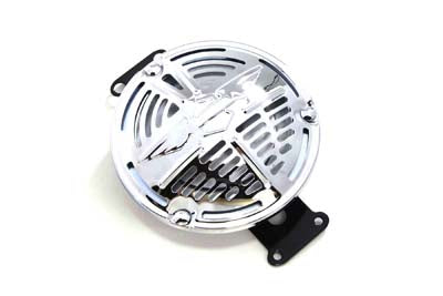 Wyatt Gatling Replica Chrome 6 Volt Horn - 33-1608