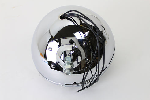 V-Twin 7 inch Round Headlamp 6 Volt - 33-1620