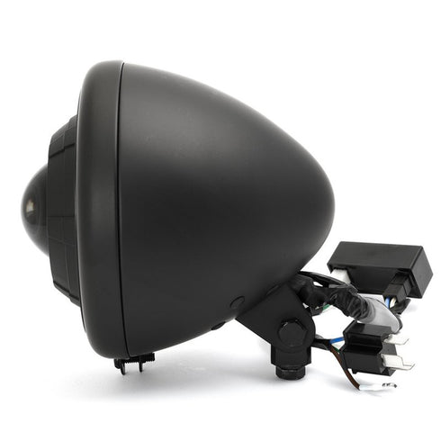 Wyatt Gatling 5-1/2 inch Fish Eye Headlamp Black - 33-1623