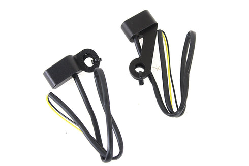 Wyatt Gatling Black LED Turn Signal Set - 33-1633