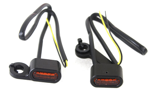 Wyatt Gatling Black LED Turn Signal Set - 33-1633