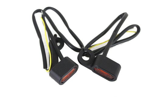 Wyatt Gatling Black LED Turn Signal Set - 33-1635