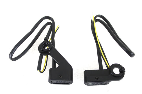 Wyatt Gatling Black LED Turn Signal Set - 33-1636