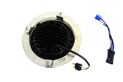 Wyatt Gatling 7 inch LED Headlamp Assembly Chrome - 33-1643