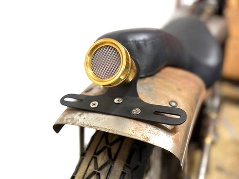 Wyatt Gatling LED Search Light Tail Lamp Assembly Brass - 33-1665