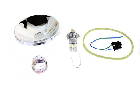 Wyatt Gatling Spring Fork LED 6 Volt Headlamp Insert - 33-1668