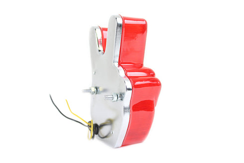 Wyatt Gatling Peace Sign Tail Lamp LED - 33-1675