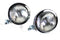 Wyatt Gatling 4-1/2 inch Fluted Spotlamp Set with 12 Volt Bulb - 33-1679