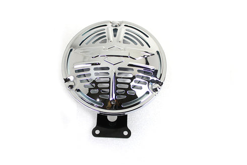Wyatt Gatling Replica Delco Remy Chrome 6 Volt Horn - 33-1687