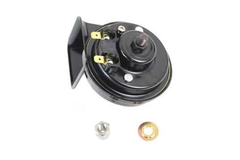 V-Twin Black Cow Bell Horn - 33-1701