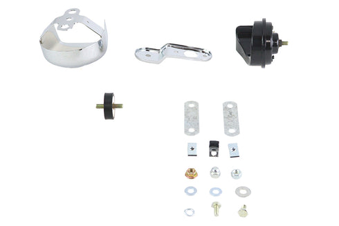 V-Twin Softail Horn Kit with Chrome Cover - 33-1726