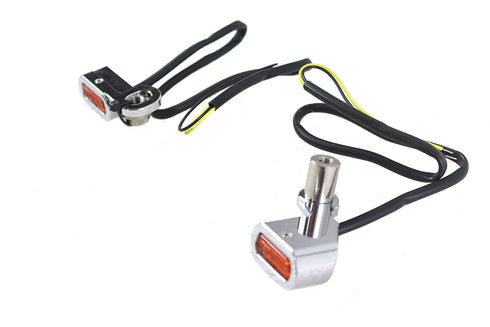 V-Twin Chrome LED Turn Signal Set - 33-1728