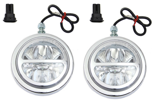 V-Twin 4-1/2 inch LED Spotlamp Set - 33-1732
