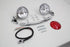 V-Twin Chrome Spring Fork Spotlamp Kit - 33-1733