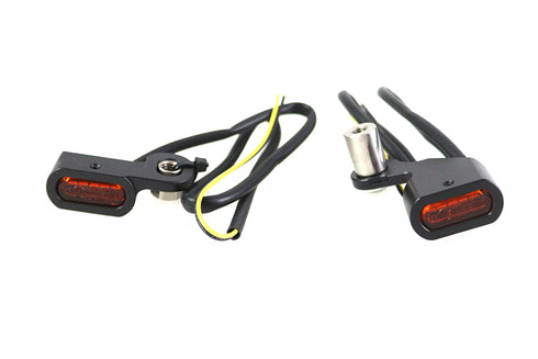 V-Twin Black LED Turn Signal Set - 33-1750
