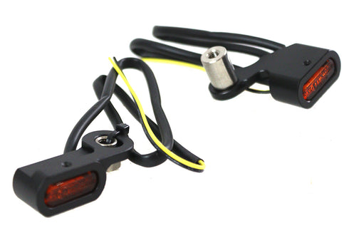 V-Twin Black LED Turn Signal Set - 33-1750