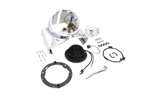 V-Twin Headlamp Cowl Assembly Chrome - 33-1751