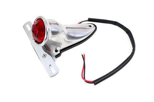 Wyatt Gatling Bates Bobber Tail Lamp Assembly Polished - 33-1784