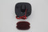 V-Twin Replica Primer Tail Lamp with Red Glass Lens - 33-1804