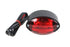 V-Twin Micro Cateye Tail Lamp Black - 33-1817