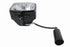 V-Twin 12 Volt Chopper Rectangular Headlamp Black - 33-1818