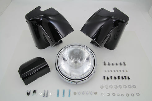 Wyatt Gatling Black Headlamp Cowl Kit - 33-1820