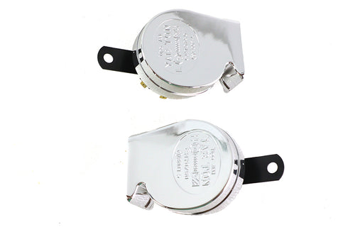 V-Twin Mini Turbine Horn Set - 33-1825