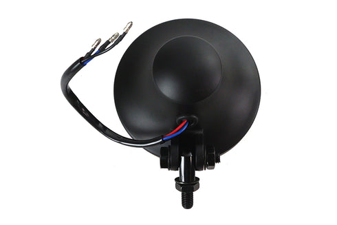 V-Twin 4 inch Retro Headlamp Black - 33-1826