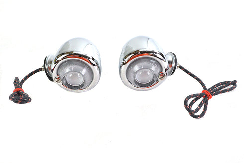 V-Twin Replica Guide DH-49 Bullet Marker Lamp Set - 33-1829